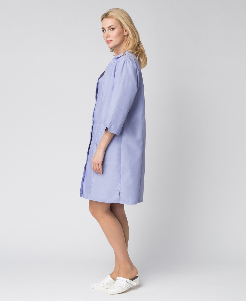 Халат женский Лира (тк.ТиСи), сиреневый