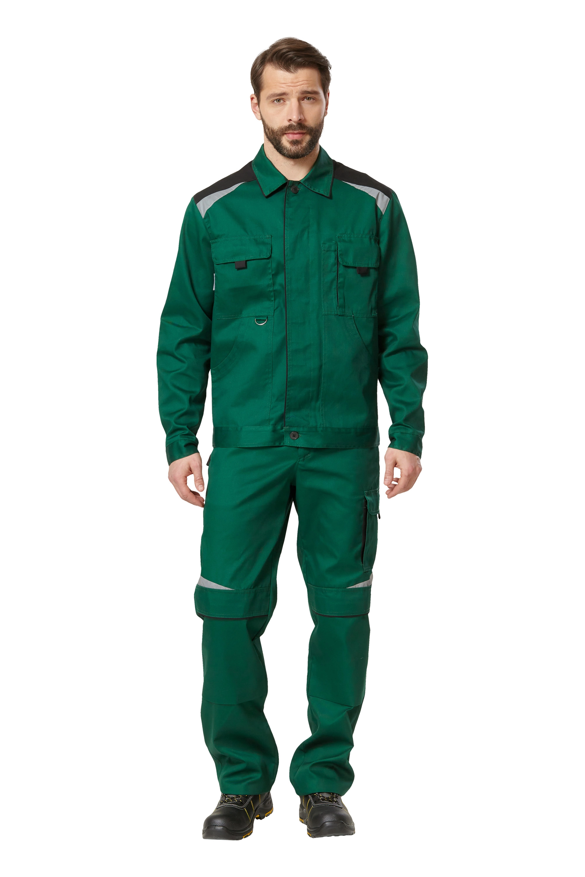 Куртка 'Алатау' зеленый/черный