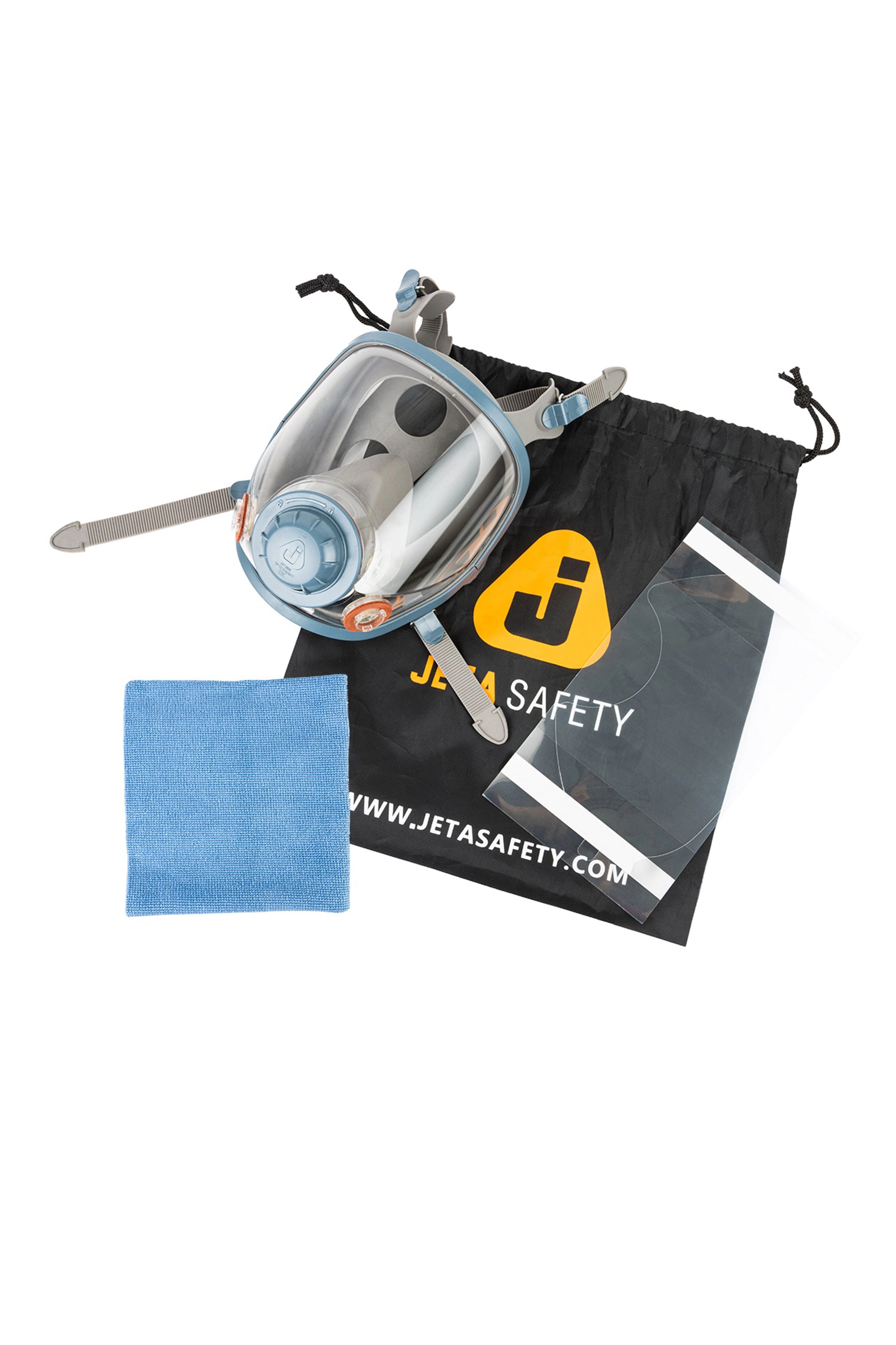Полнолицевая маска Jeta Safety 6950 (силикон) с покрытием линзы ChemShield