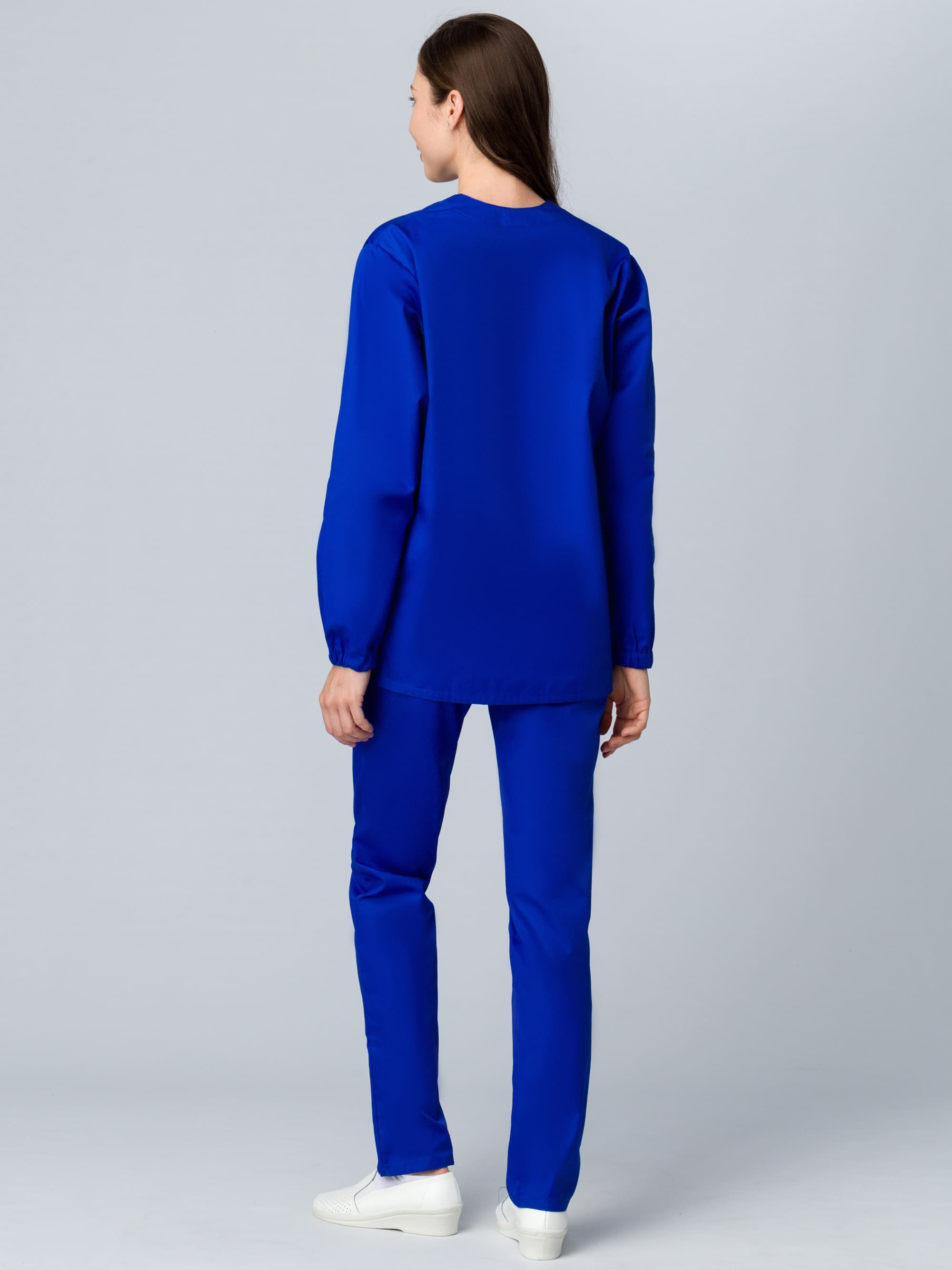 Костюм женский ХАССП-Стандарт (тк.Оптима,160), васильковый