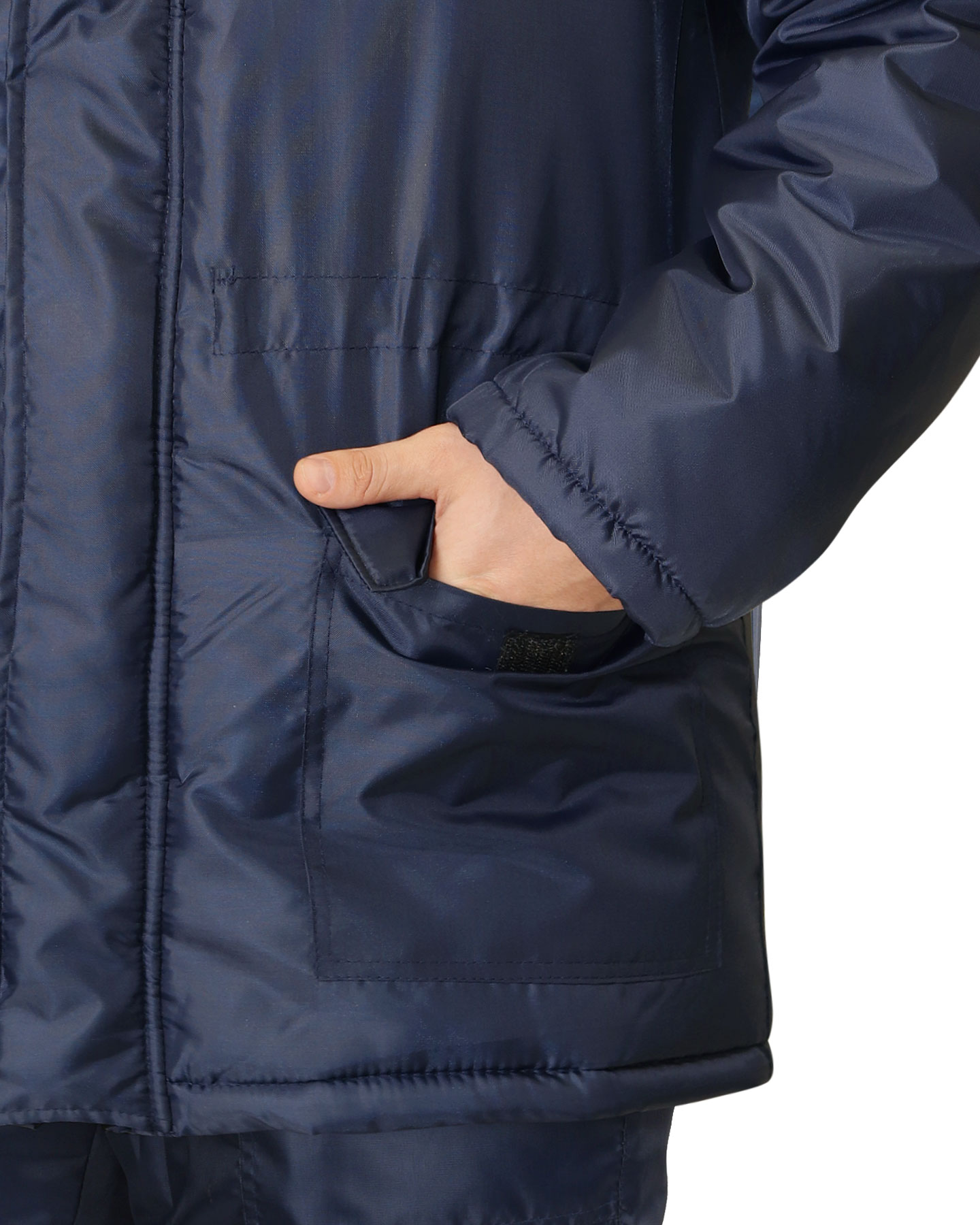 Куртка зимняя Бригадир (тк.Оксфорд) СИРИУС, т.синий/васильковый (112768)