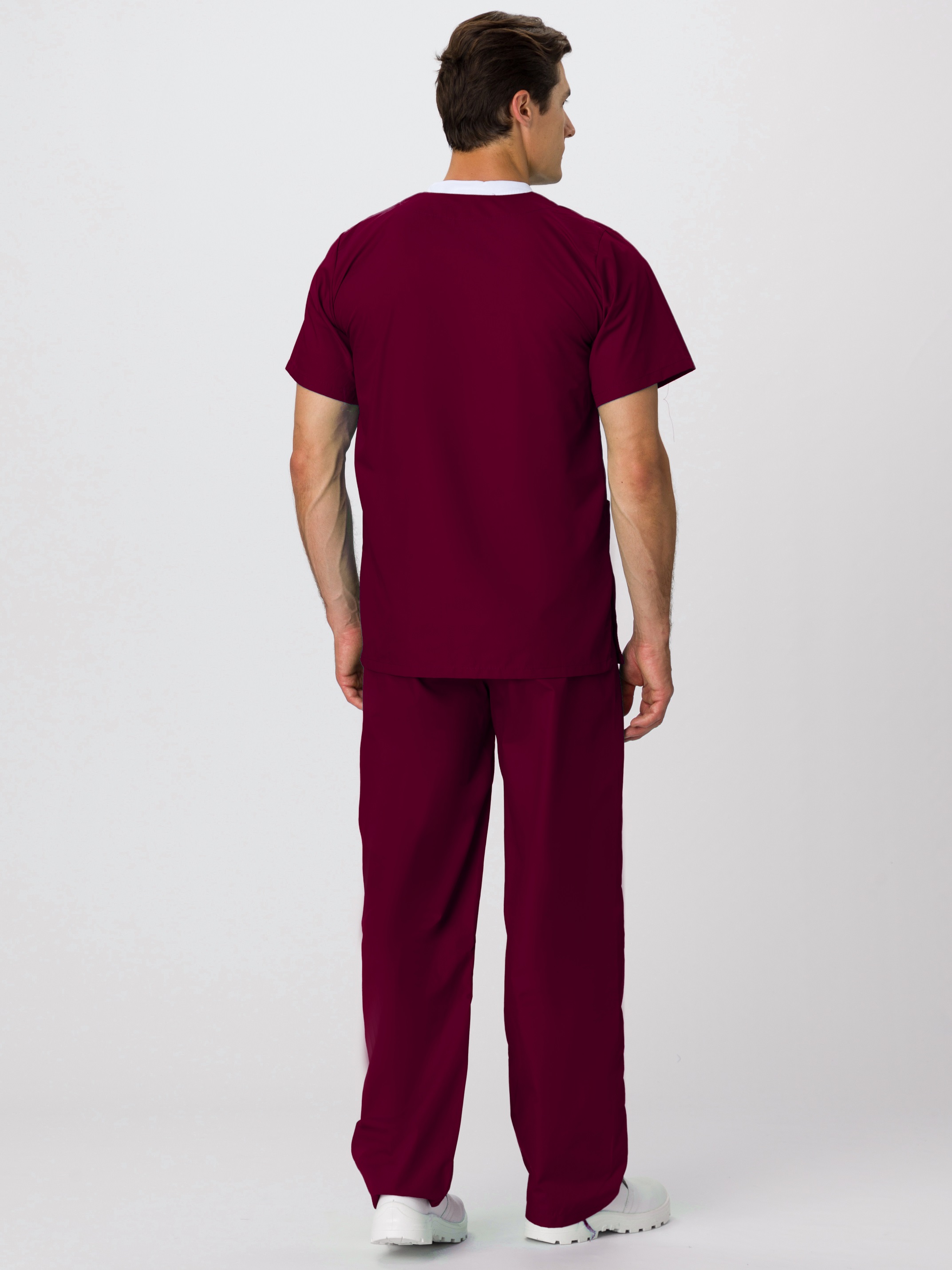 Костюм универсальный хирурга (тк.Панацея,160), бордовый