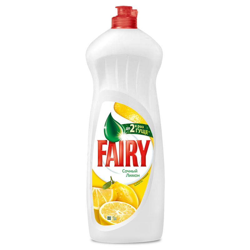 Ч/средство для посуды Fairy Сочный Лимон 900мл (12 шт.)